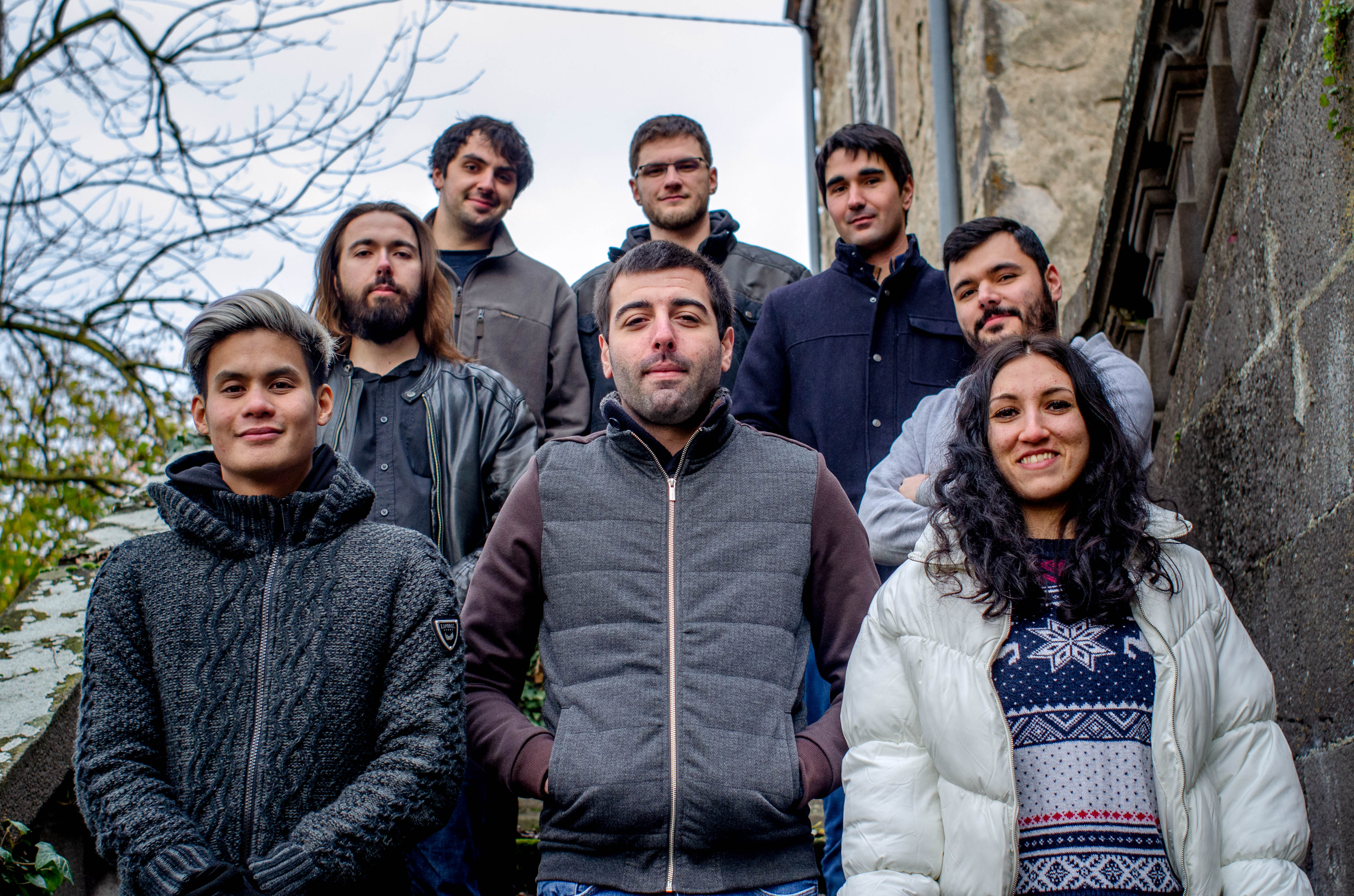 Photo of the Digital Pourpre Studio team
